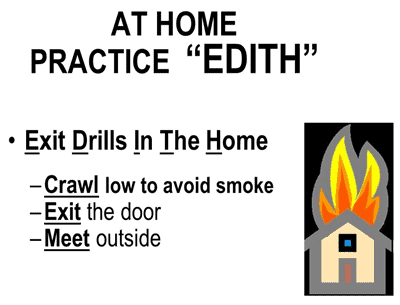 Exit Drills In The Home