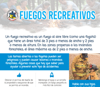 Recreational Fire Safety Flyer (ESP)