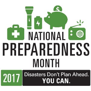 National Preparedness Month logo 2017