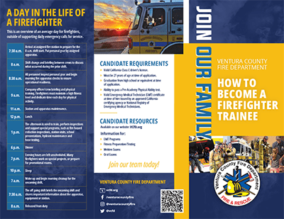 How to Become a Firefighter Trainee Brochure
